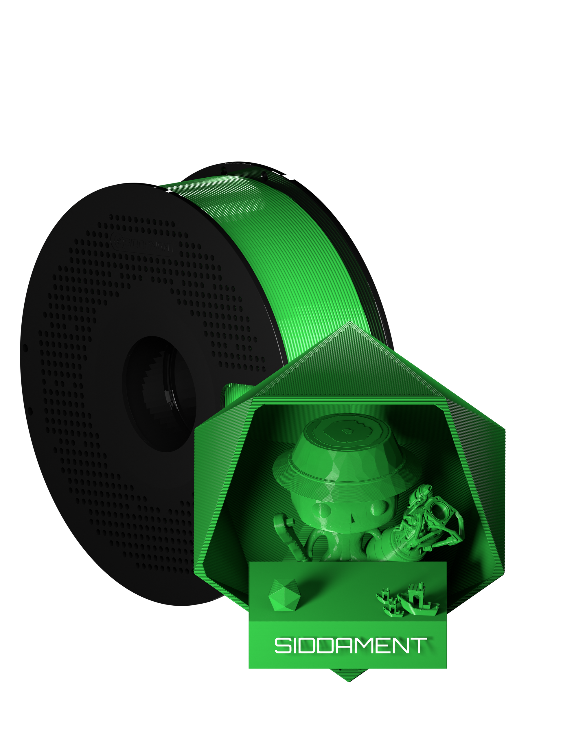 Green ABS V2 - Transparent