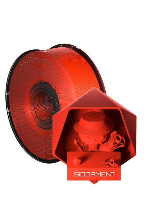 Matte Hot Red PLA V2