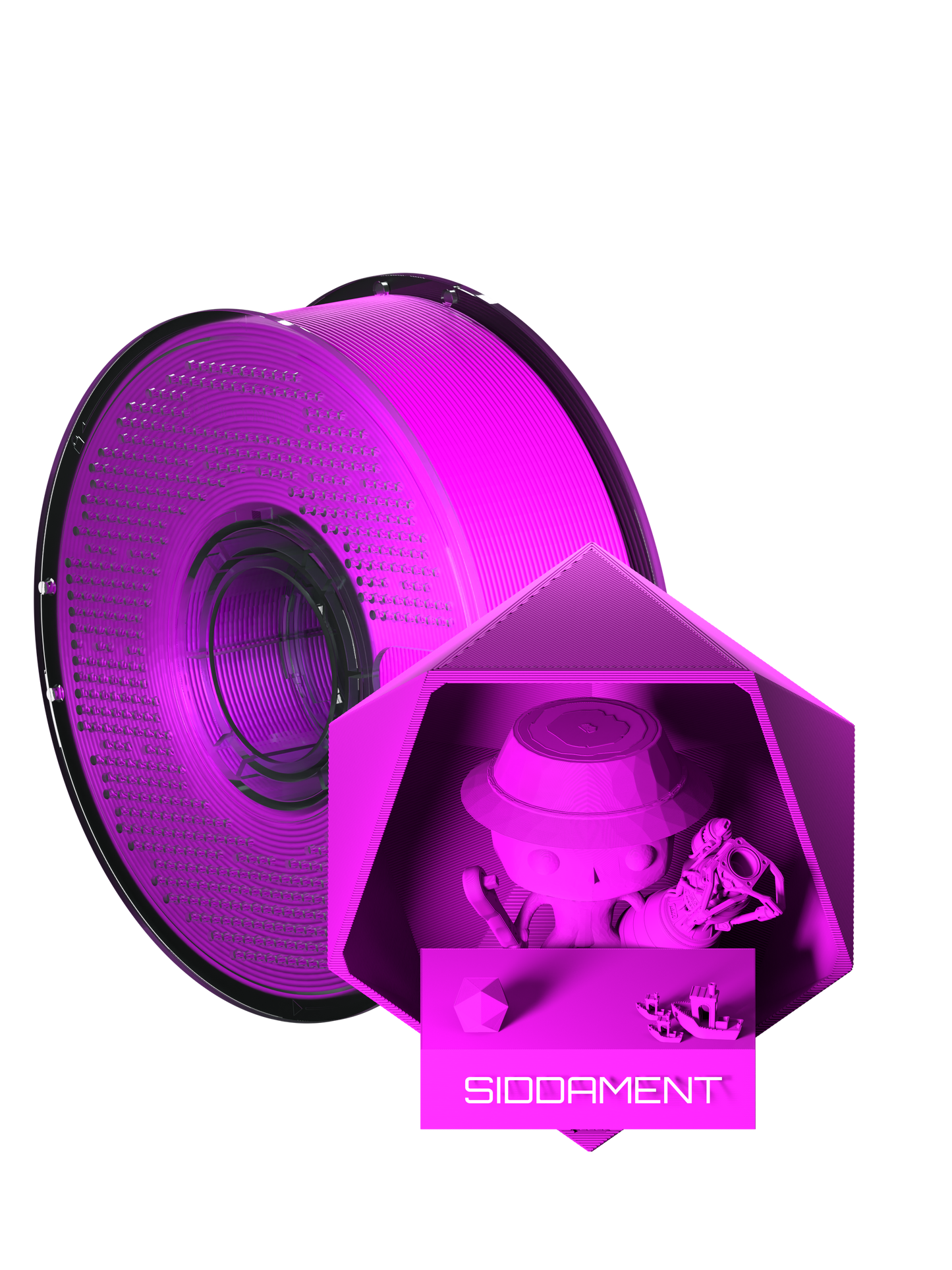 Matte Hot Violet PLA V2