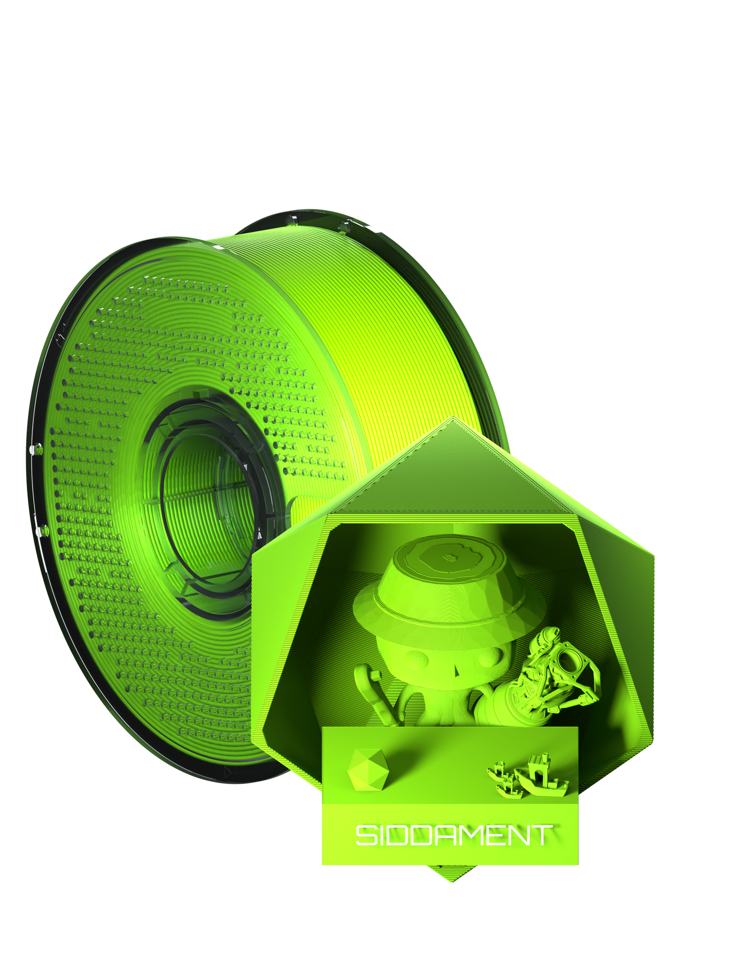 Matte Hyper Lime Green PLA V2