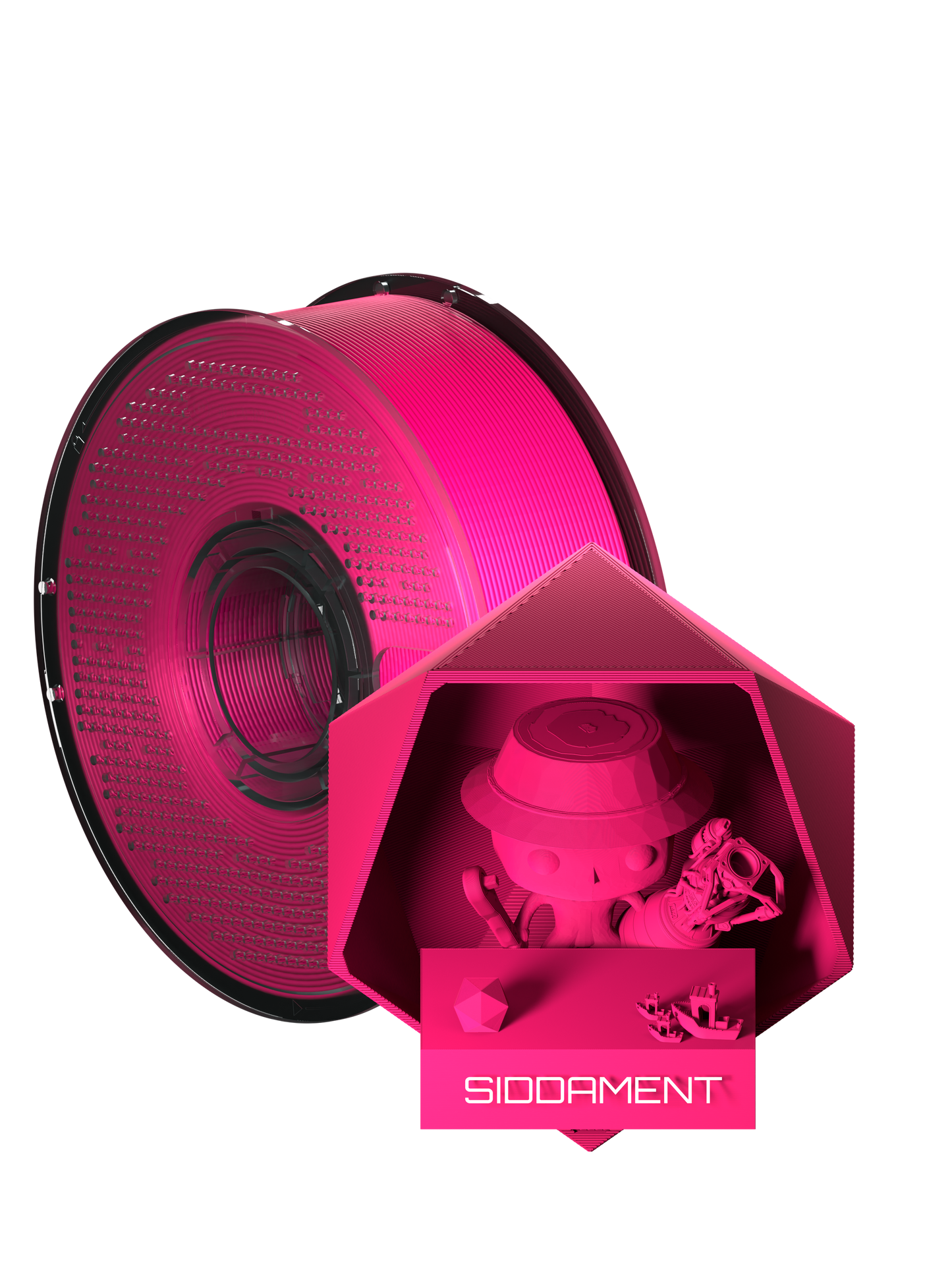 Matte Hyper Pink PLA V2