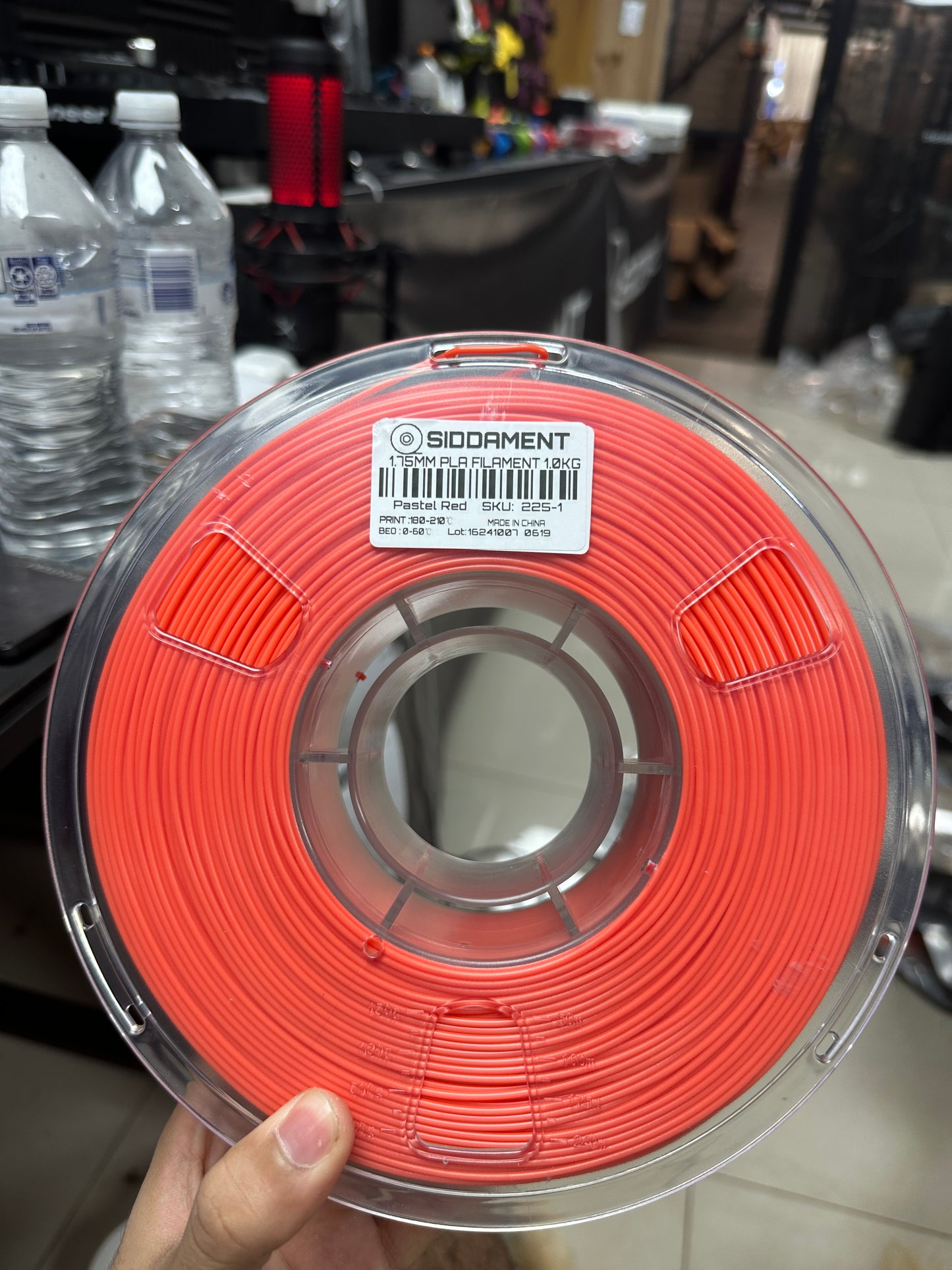 (Error not Matte) Normal Pastel Red PLA