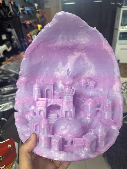 Translucent Gradient Purple Red/Light Blue PETG