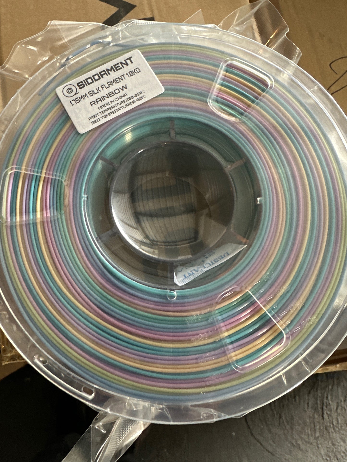 Rainbow Silk PLA