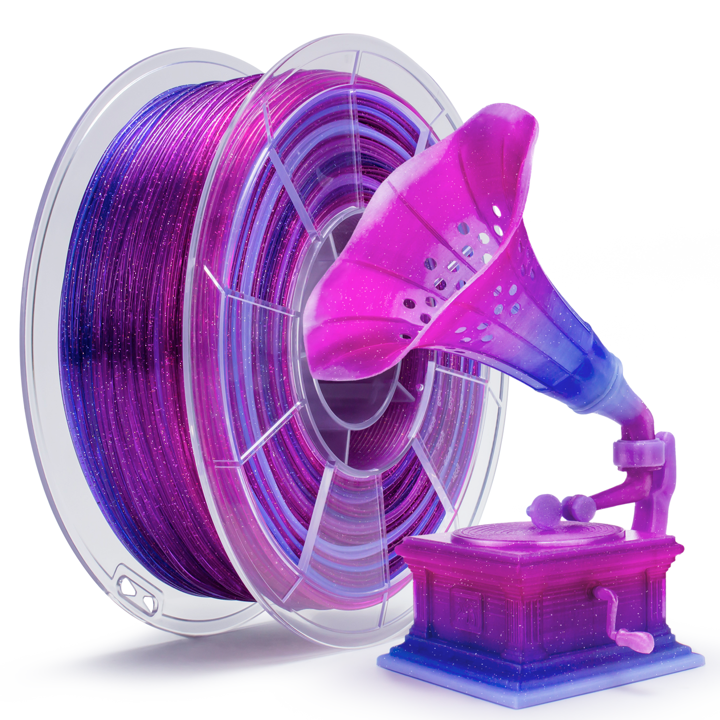 Lavender Sparkle Gradient PLA