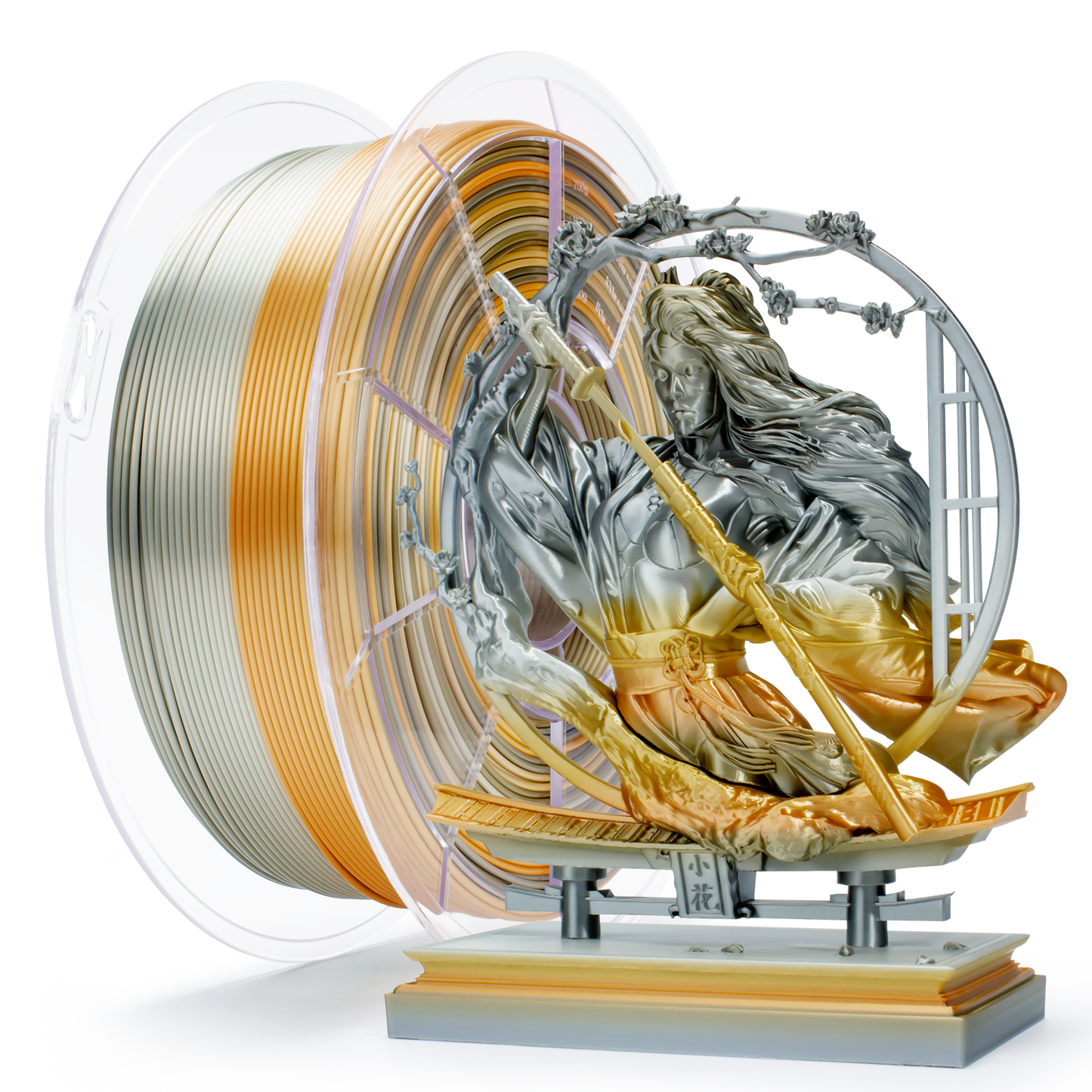 Metallic Fusion Silk Gradient PLA