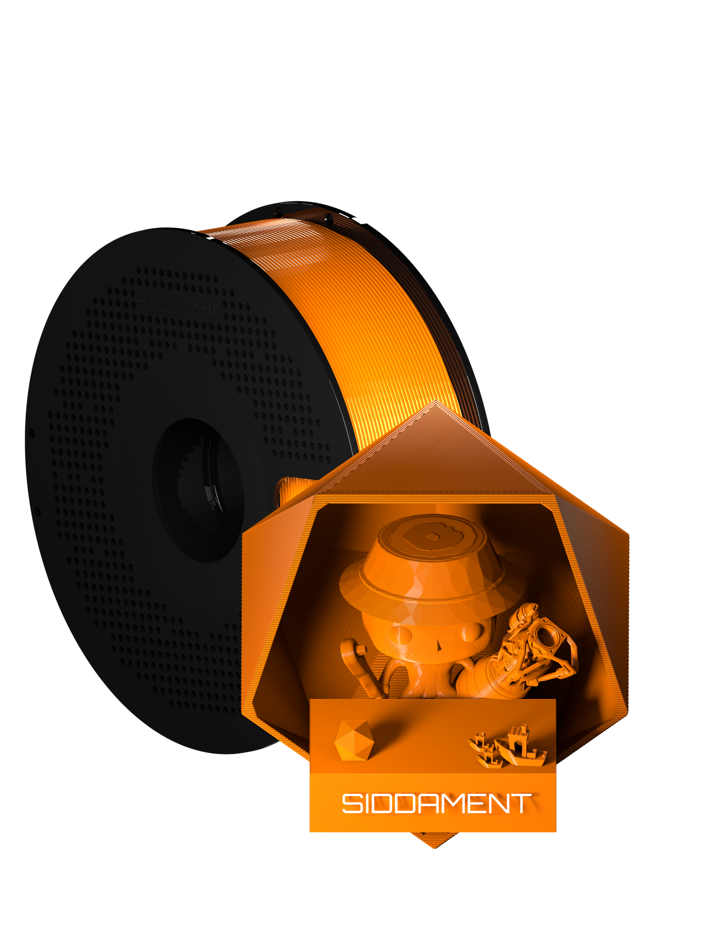 Orange ABS V2 - Transparent