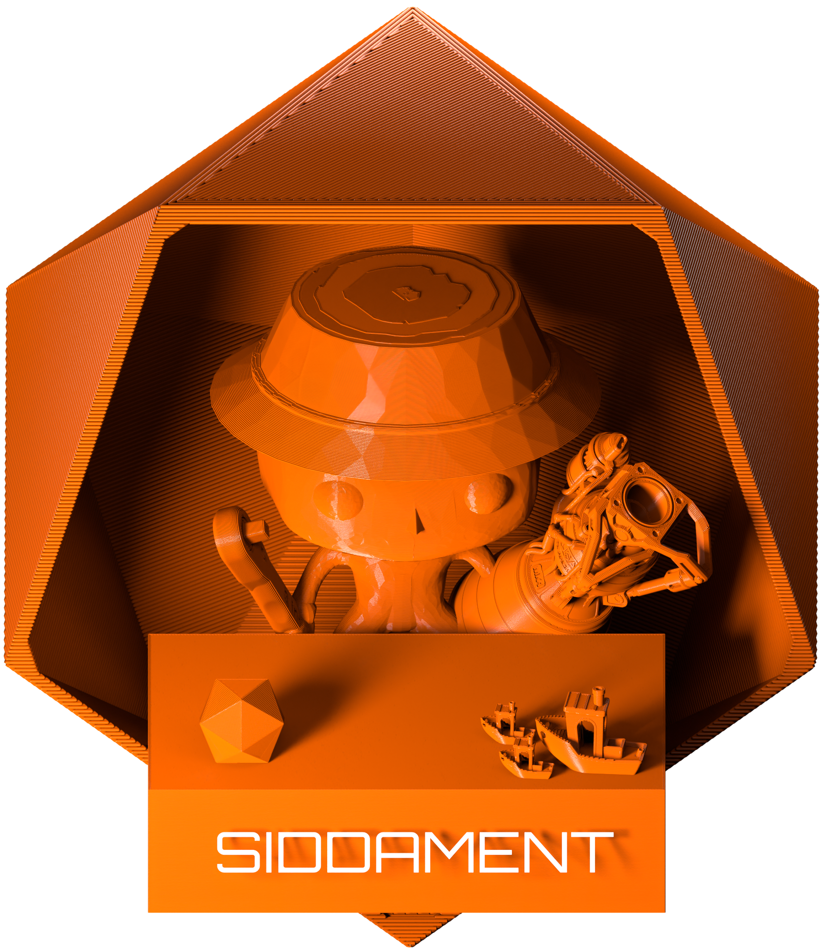 Orange petg - Man Only