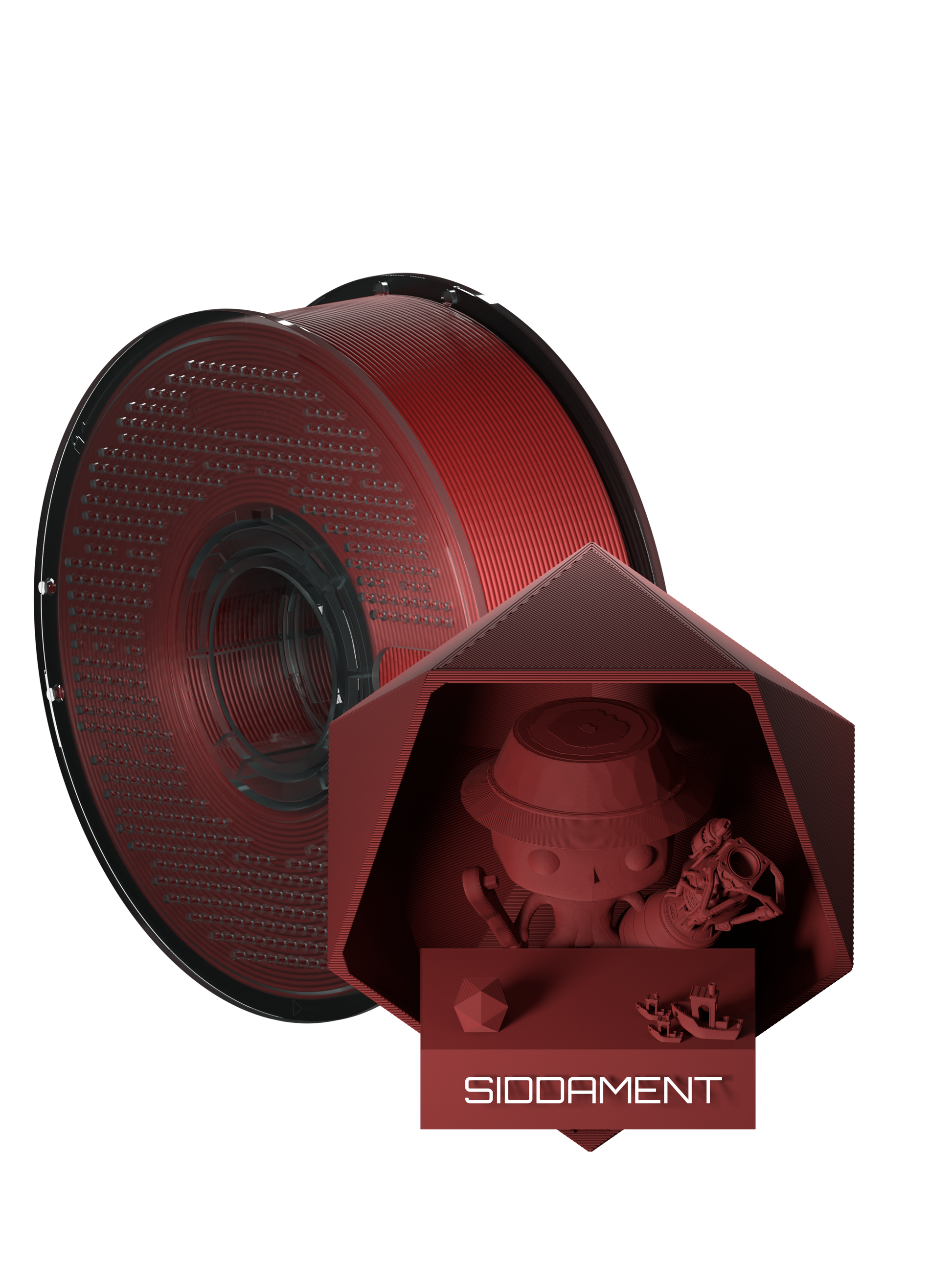 Matte Oxblood PLA V2