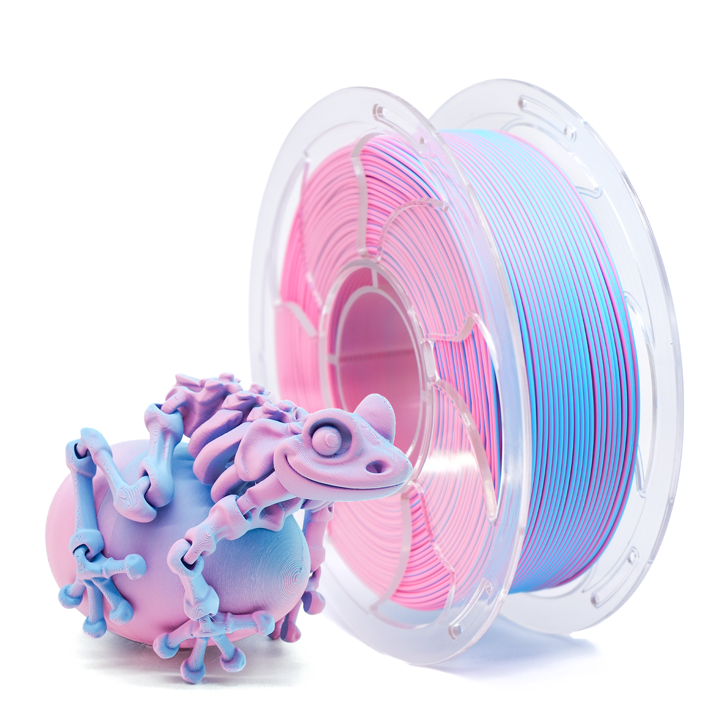 Matte Pink/Sky Blue Dual colour PLA
