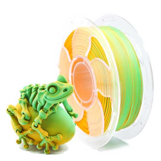 Matte Orange/Green Dual colour PLA