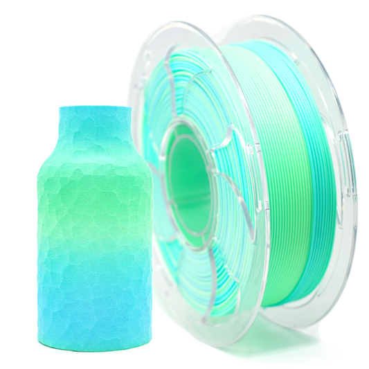 Matte Blue Green Gradient PLA