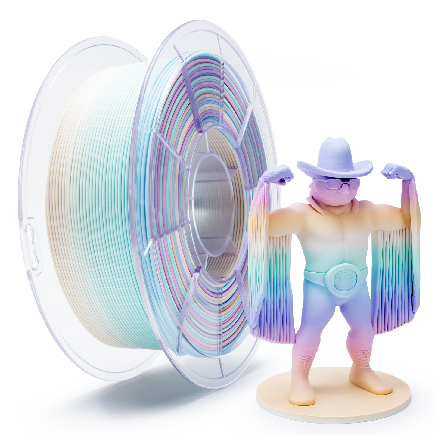 Pastel Spectrum Matte Gradient PLA