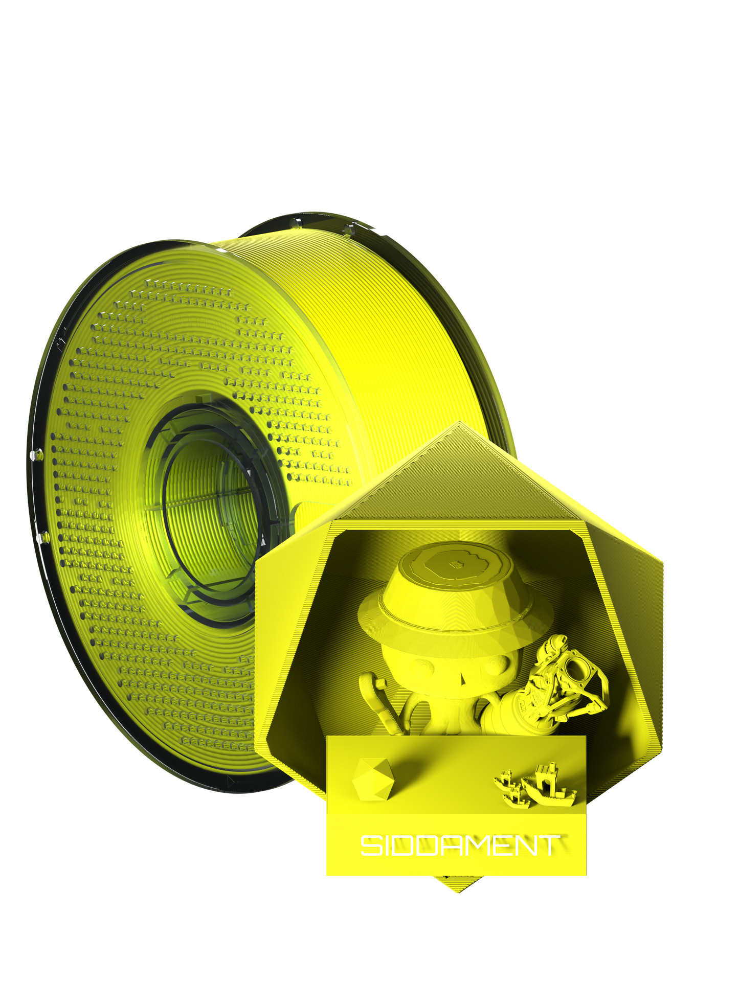 Matte Pure Yellow PLA V2