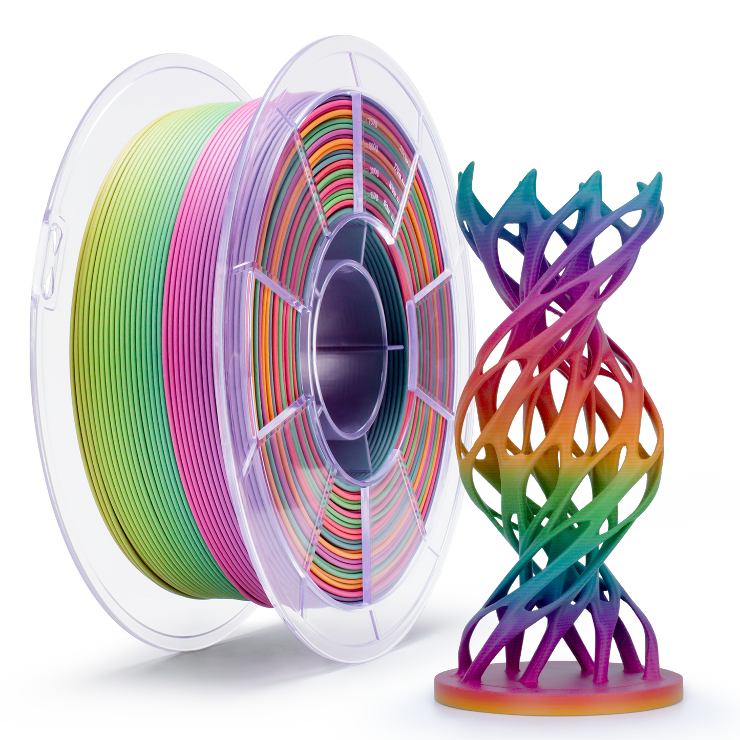 Rainbow Blaze Matte Gradient PLA