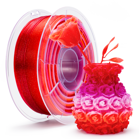 Rose Sparkle Gradient PLA