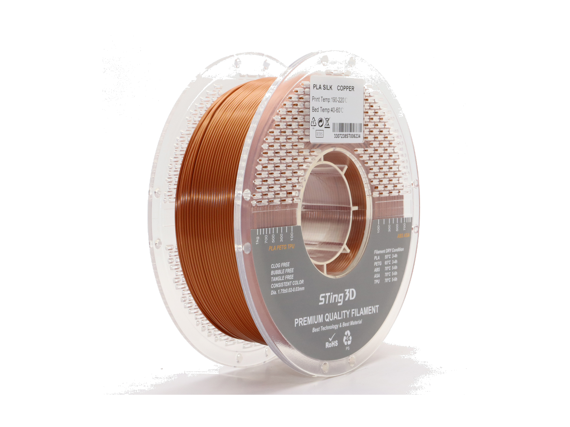 PLA Silk Copper