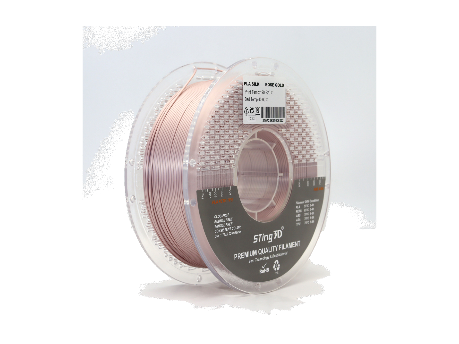 PLA Silk Rose Gold