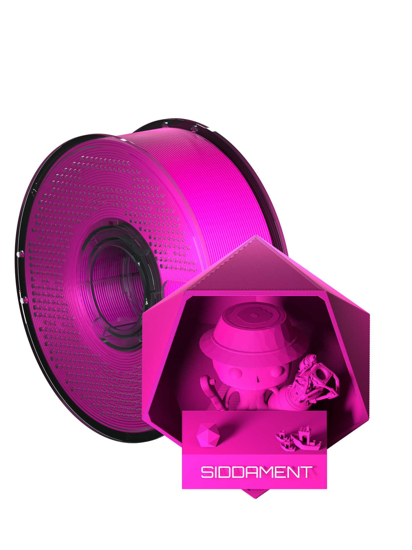 Matte Shock Magenta PLA V2