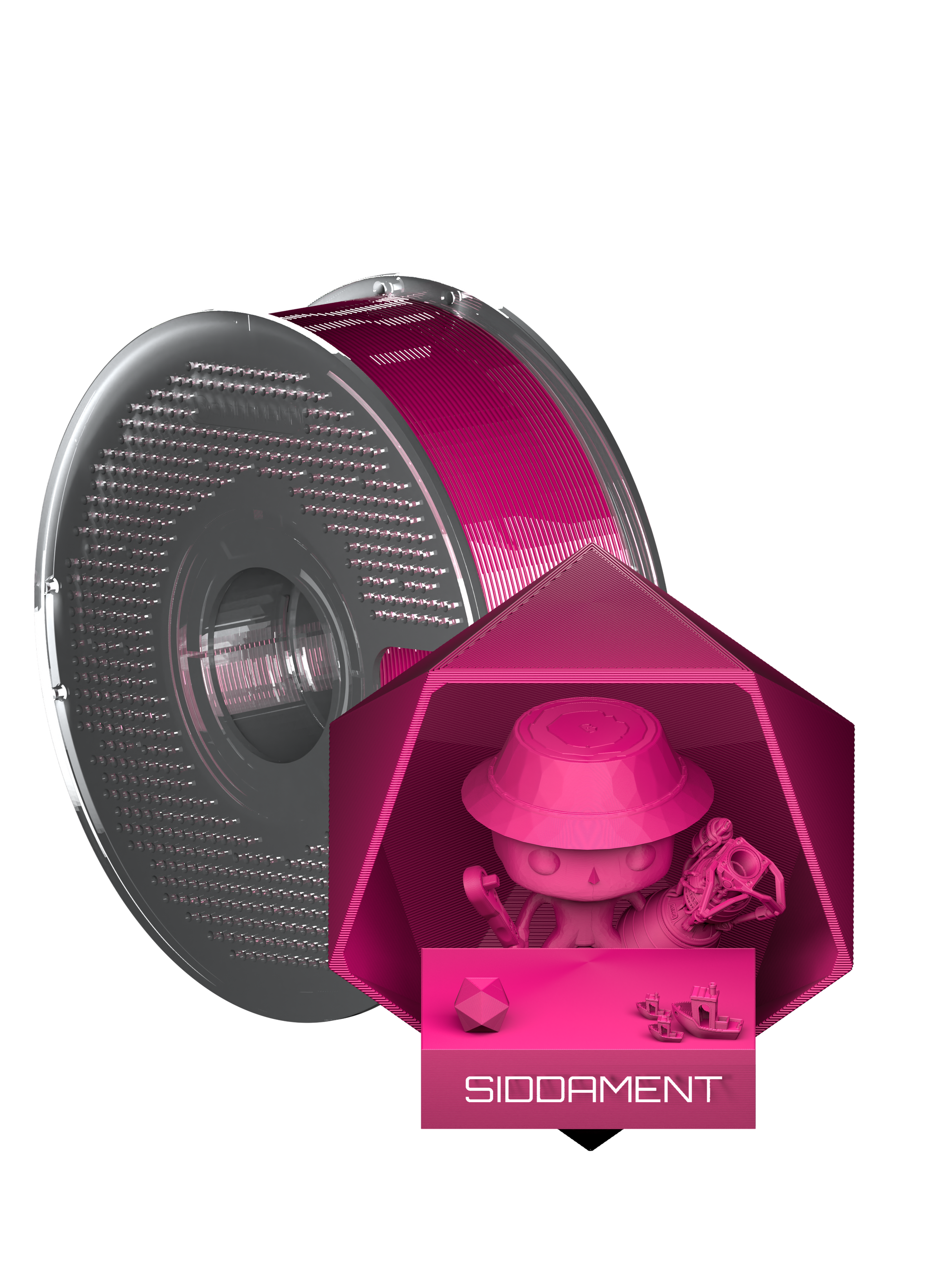 Silk Magenta PLA V2