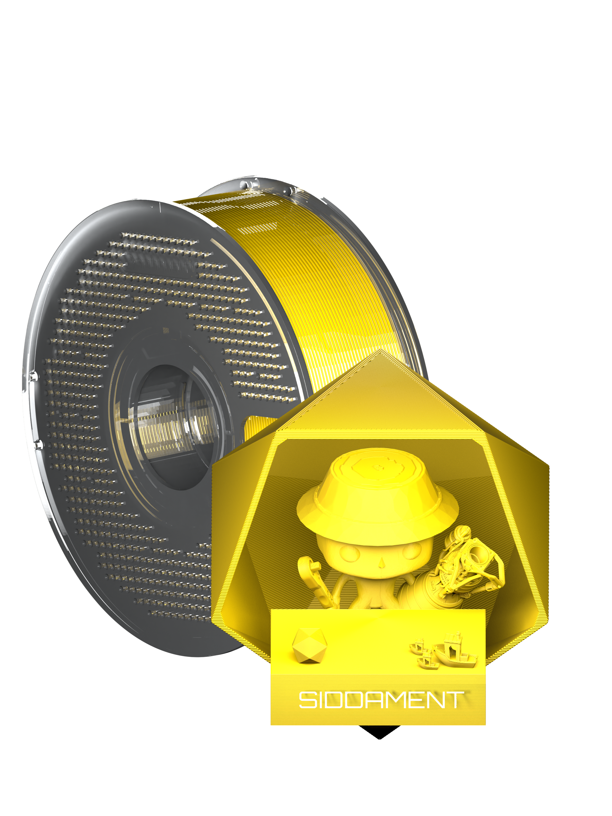 Silk Yellow PLA V2
