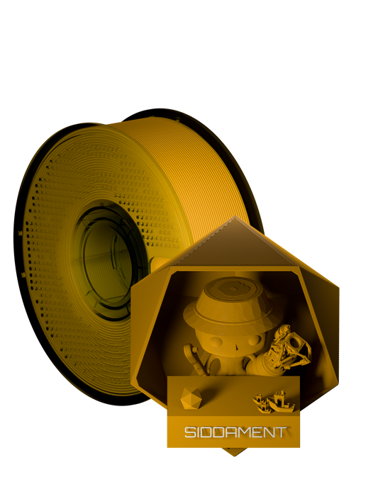 Solar Orange Matte PLA V2 filament spool
