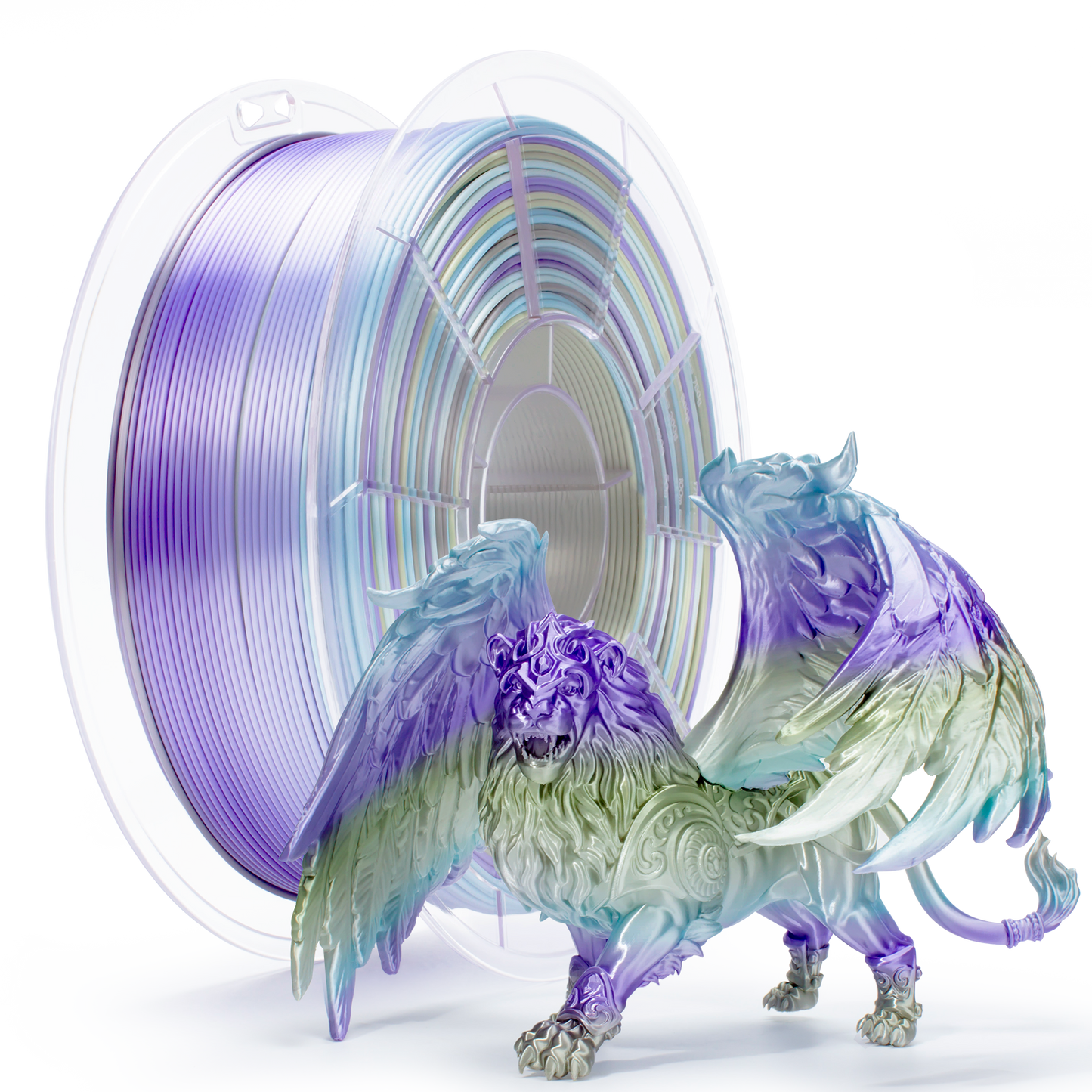 Steel Violet Silk Gradient PLA