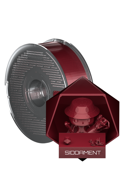 Translucent Blood Red PLA V2