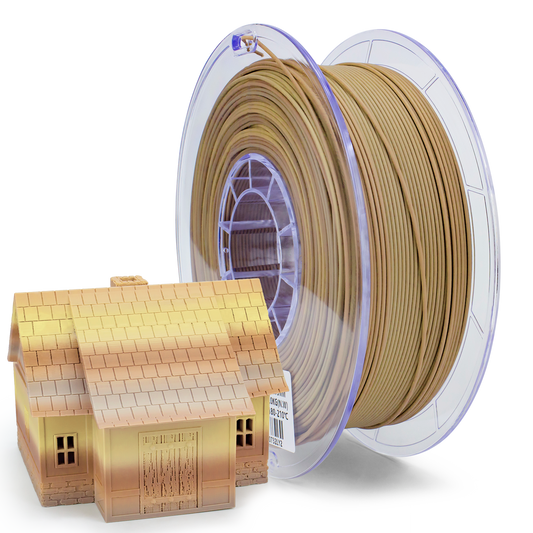 Wood grain Matte Gradient PLA