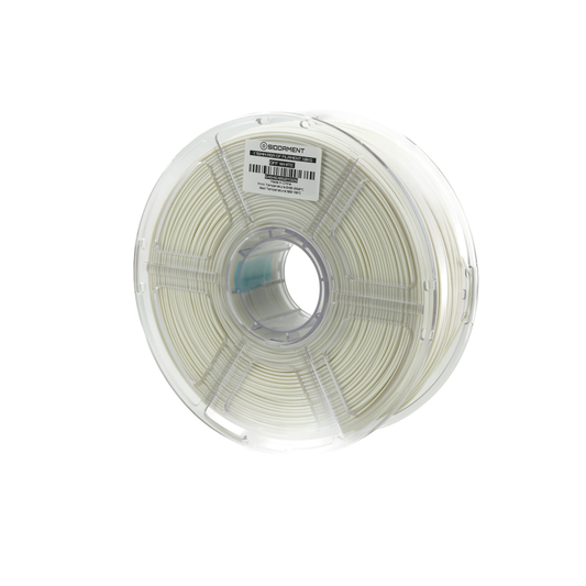 Off White ASA Glass Fiber (GF) 1.75mm 1kg filament spool