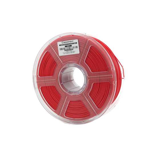 Red ASA Glass Fiber (GF) 1.75mm 1kg filament spool