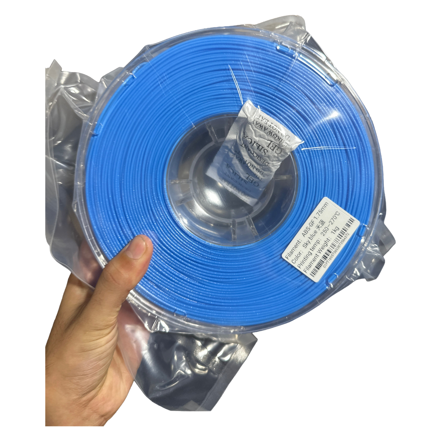 Sky Blue ABS Glass Fiber (GF)