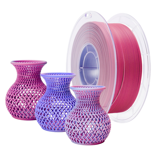 Frosted Berry Tri Colour Matte PLA
