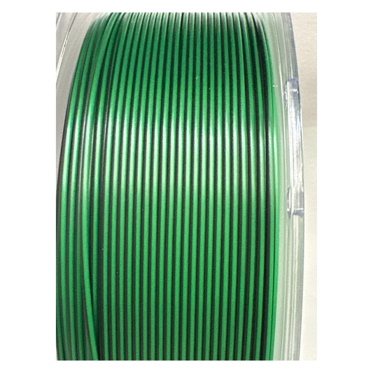 Matte Dualcolour Black/Green PLA