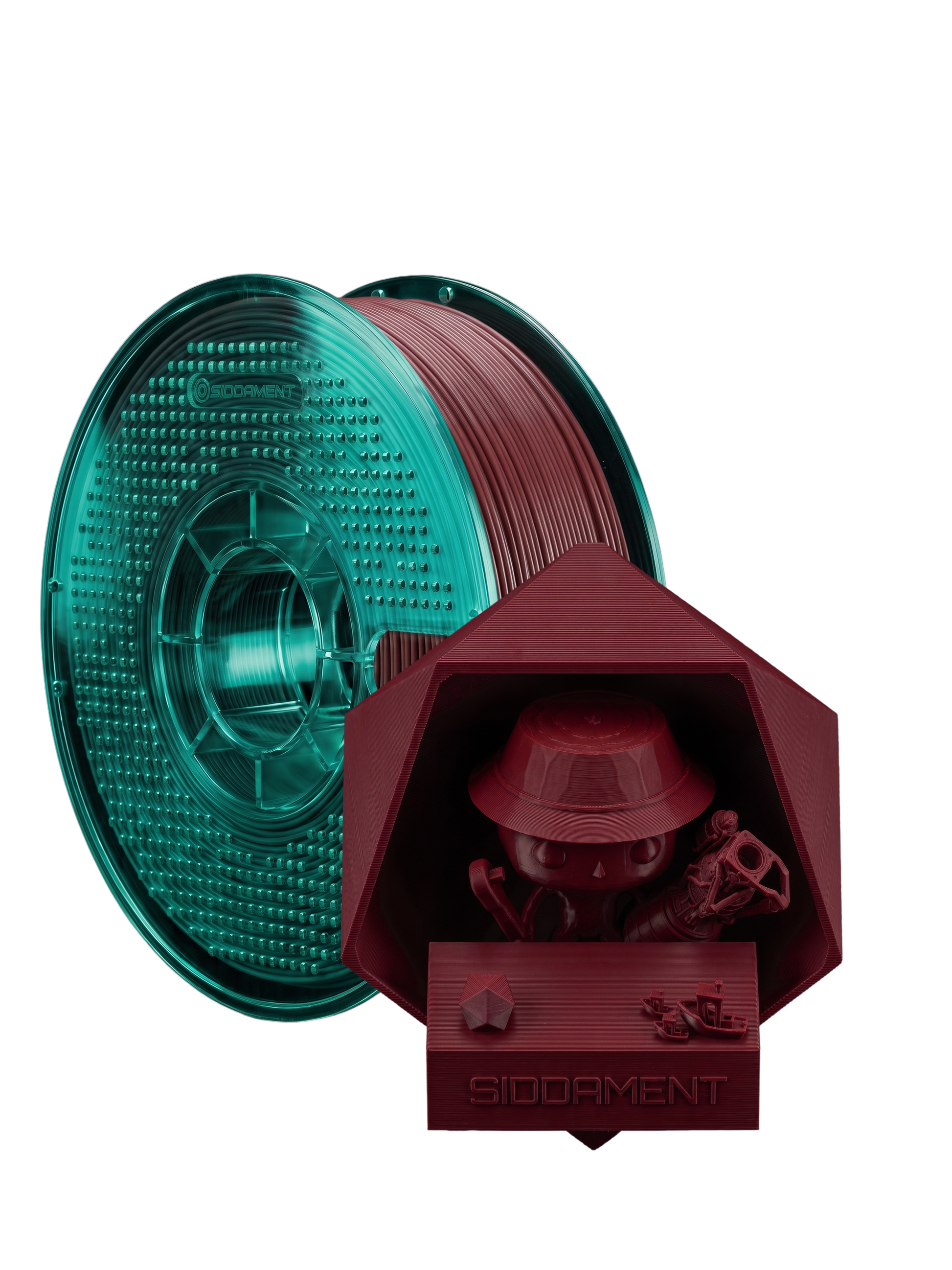 Matte Burgundy ASA V2 1.75mm 1kg filament