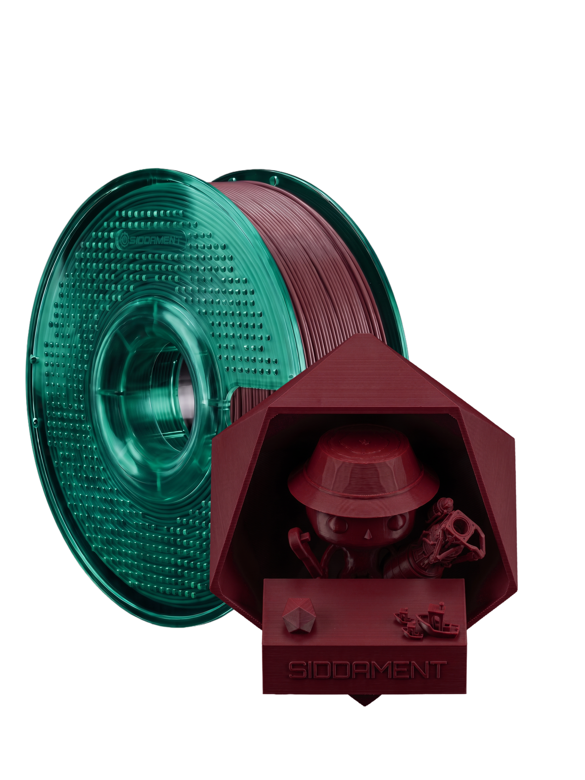 Matte Burgundy ASA V2 1.75mm 1kg filament