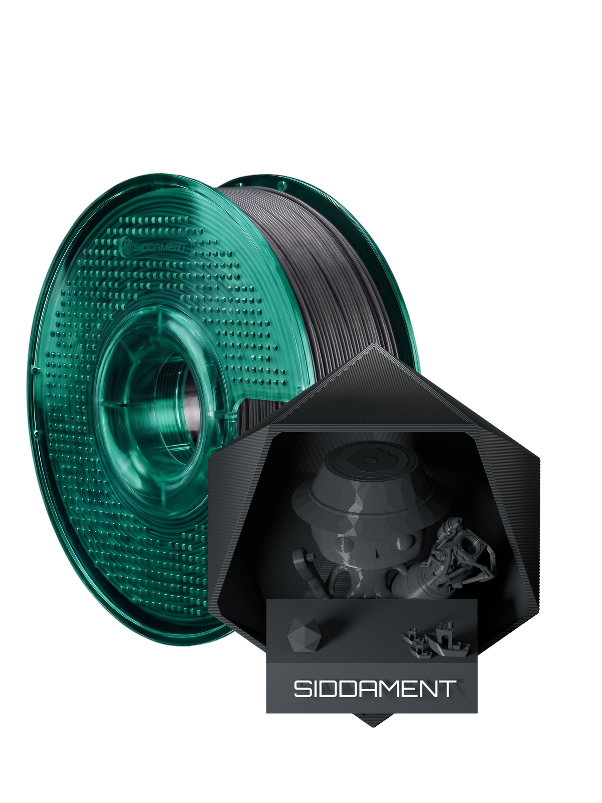 Burnt Grey ASA V2 1.75mm 1kg filament