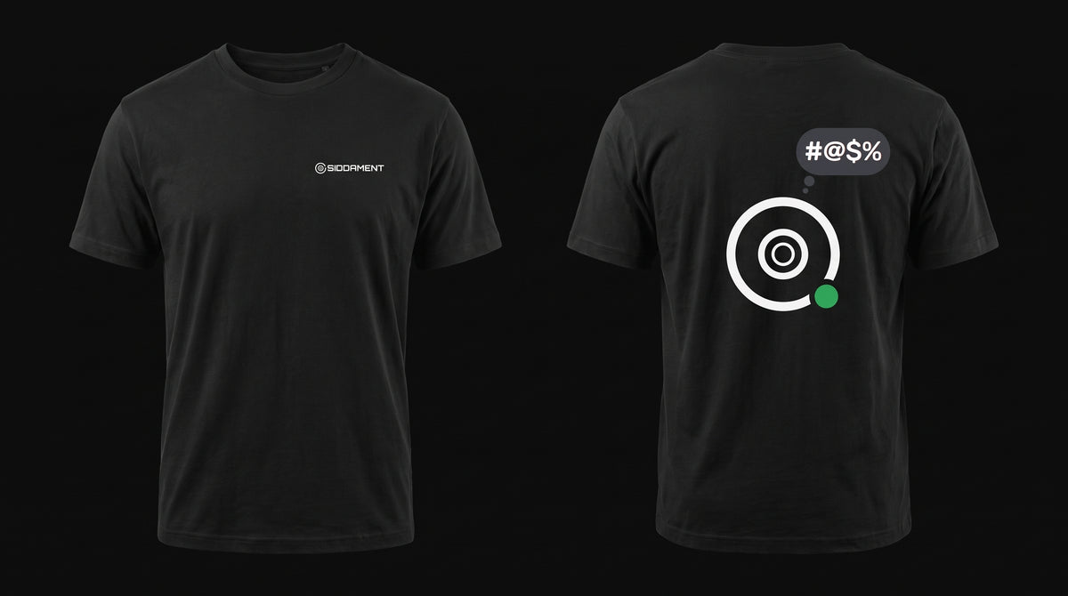 The Censorship Tee, black