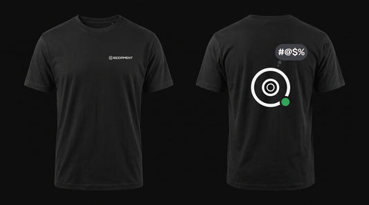 The Censorship Tee, black