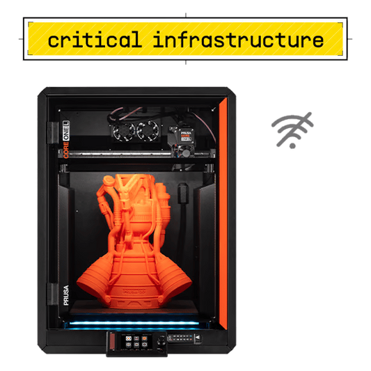 Prusa CORE One L Critical Infrastructure Edition