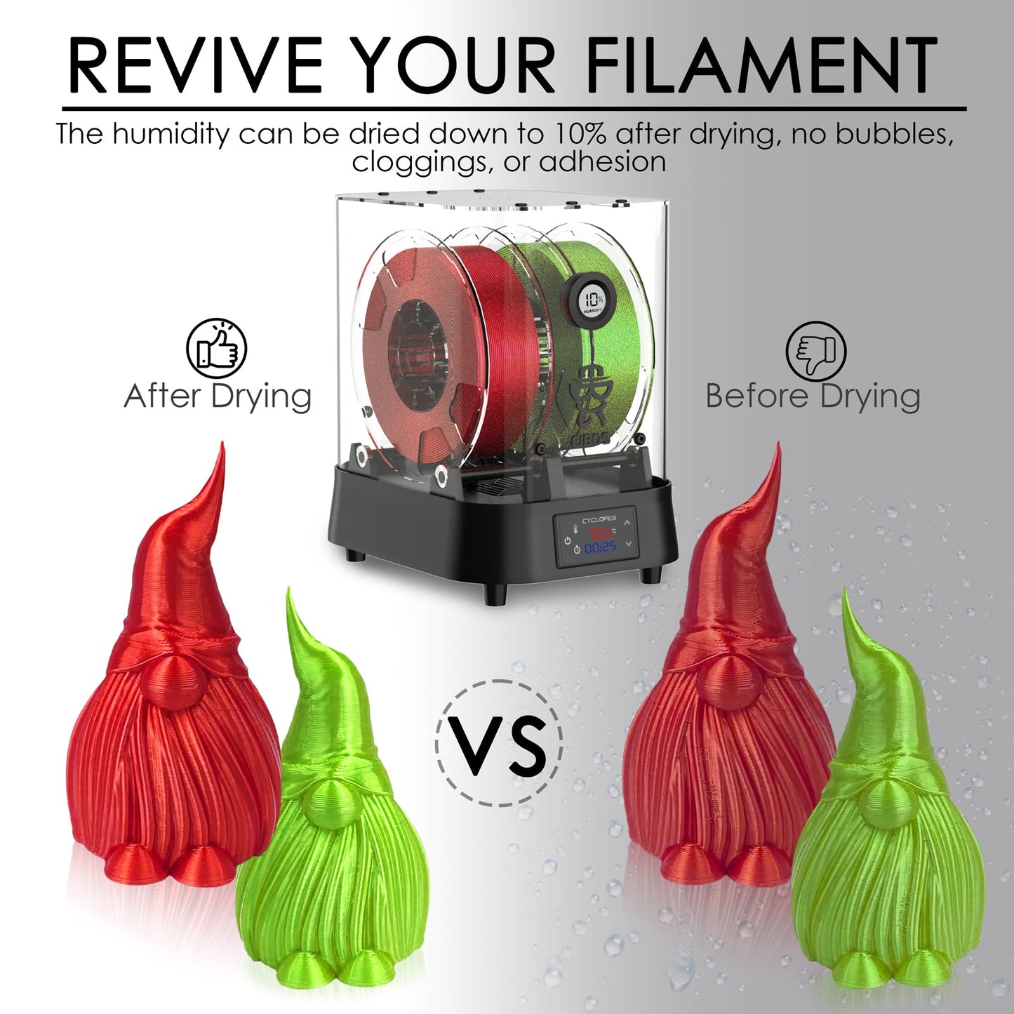 EIBOS Cyclopes Filament Dryer