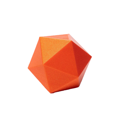 Tom's Tangerine Orange Metallic Gold PETG