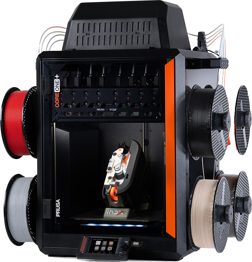 Prusa INDX (transparent, tight crop)