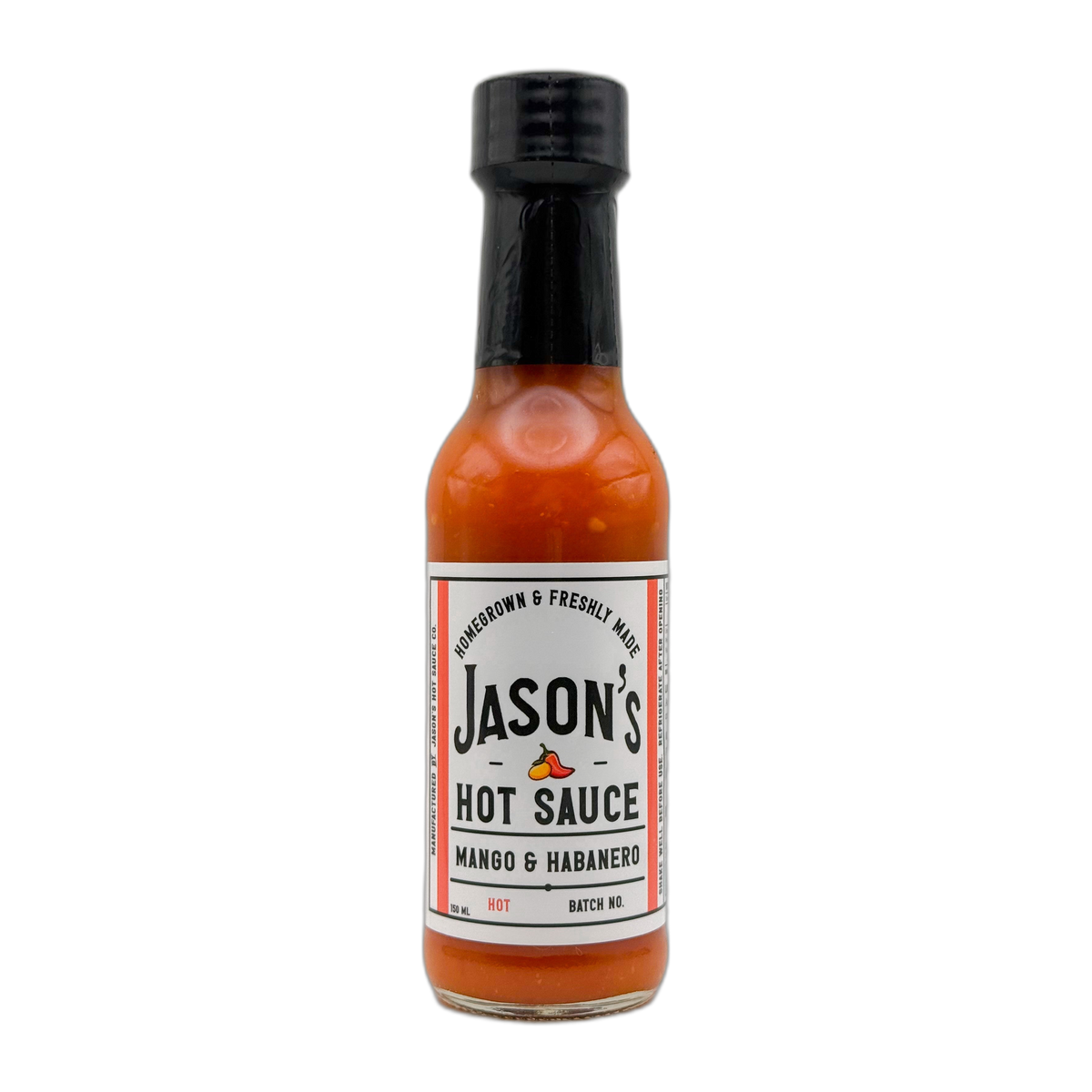 Jason's Mango & Habanero Hot Sauce Extreme 150ml