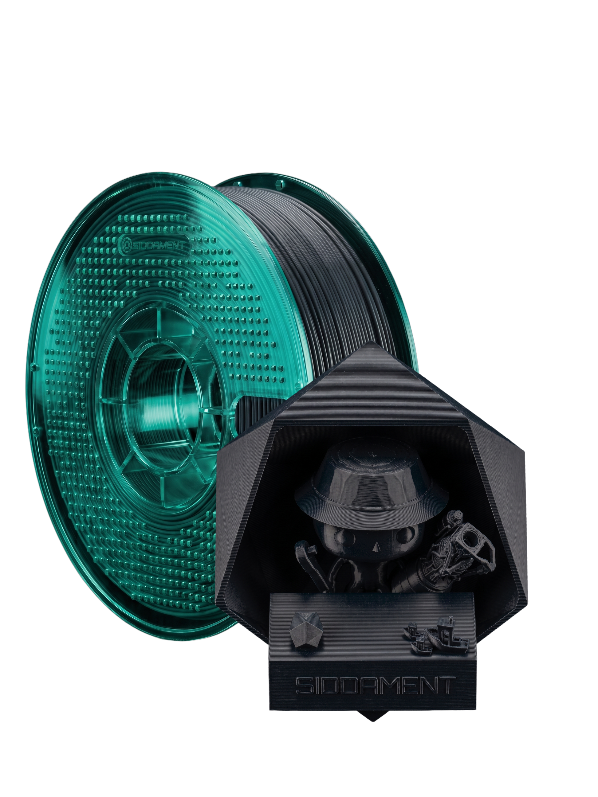 Matte Jet Black ASA V2 1.75mm 1kg filament