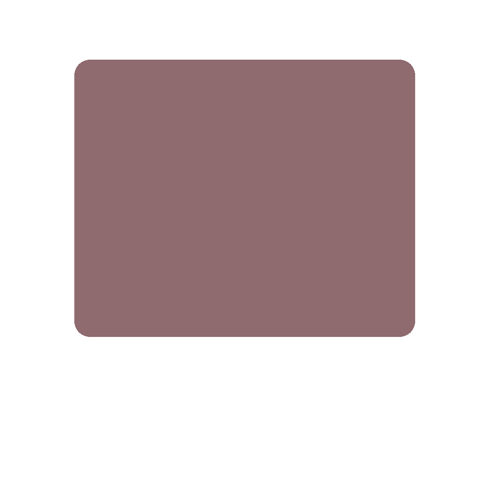 Ash Purple colour swatch, Kexcelled code 7.066, hex #8F6A6F