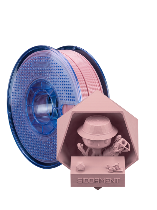 Matte Blush PETG V2 spool with 3D printed parts