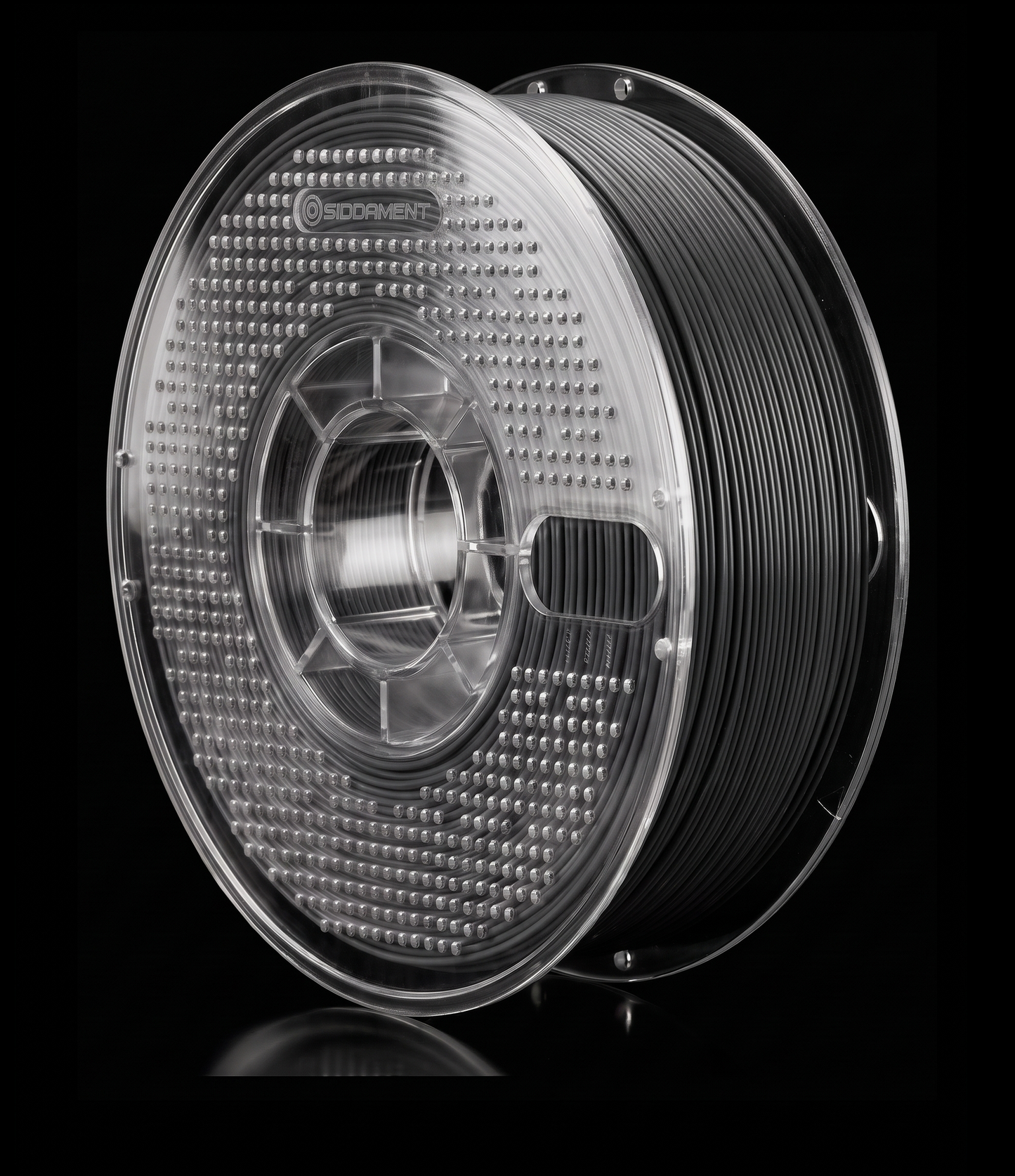 Matte Graphite ASA V2 1.75mm 1kg filament spool