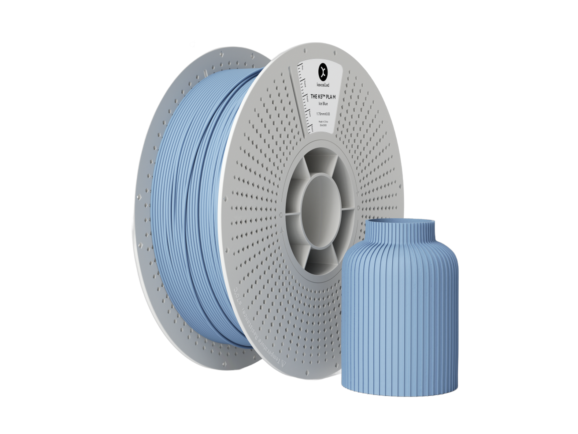 Matte Ice Blue PLA V4 – SIDDAMENT