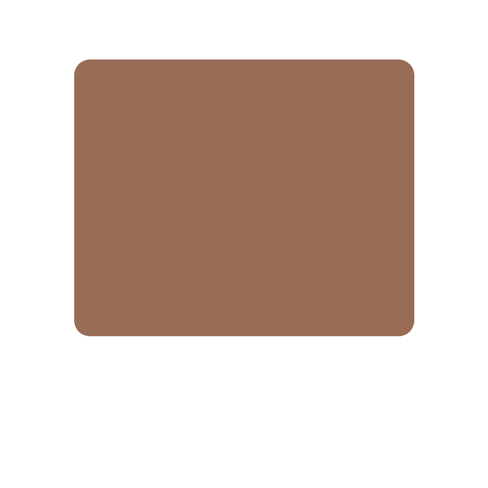 Light Brown colour swatch, Kexcelled code 7.078, hex #996C56